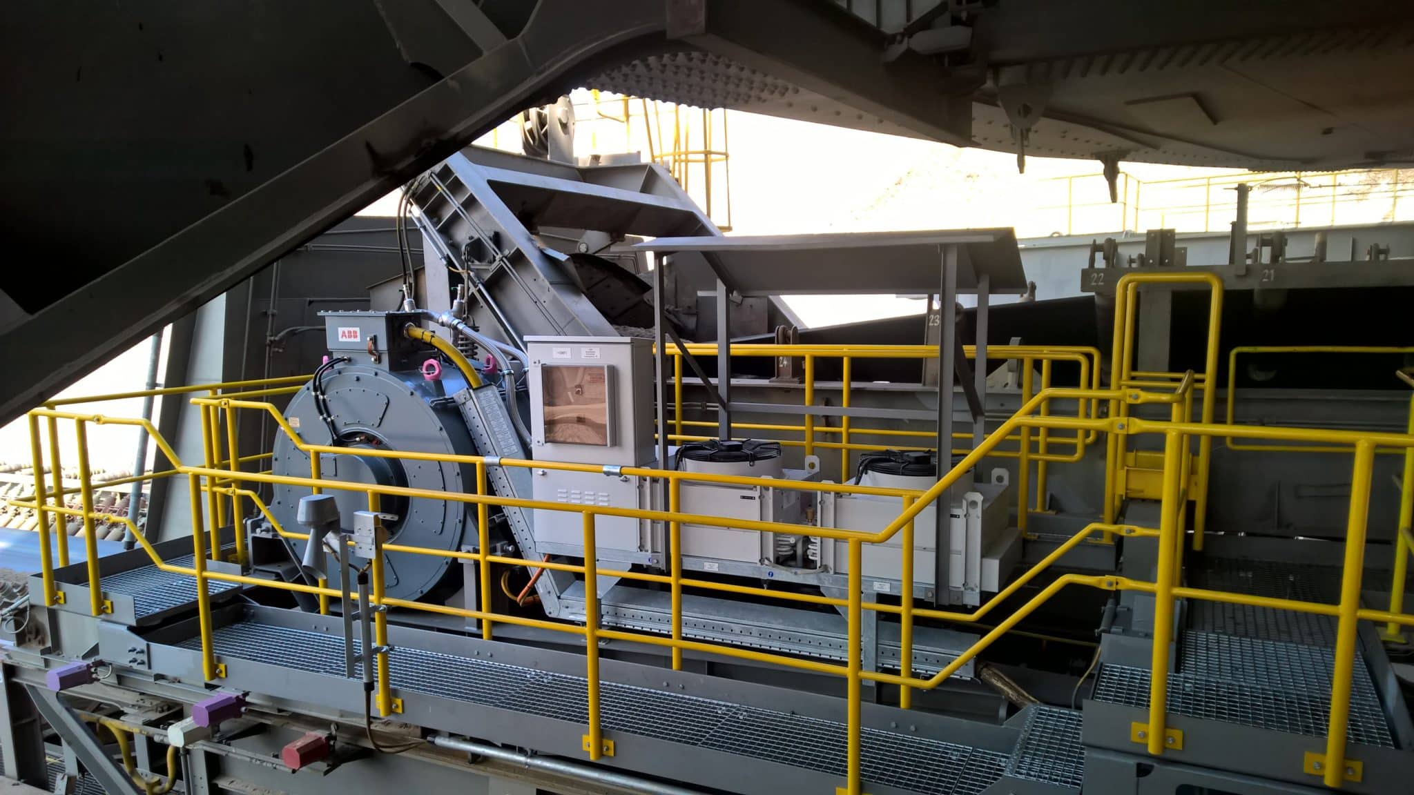 Gearless conveyor drives proven for large-scale materials handling ...