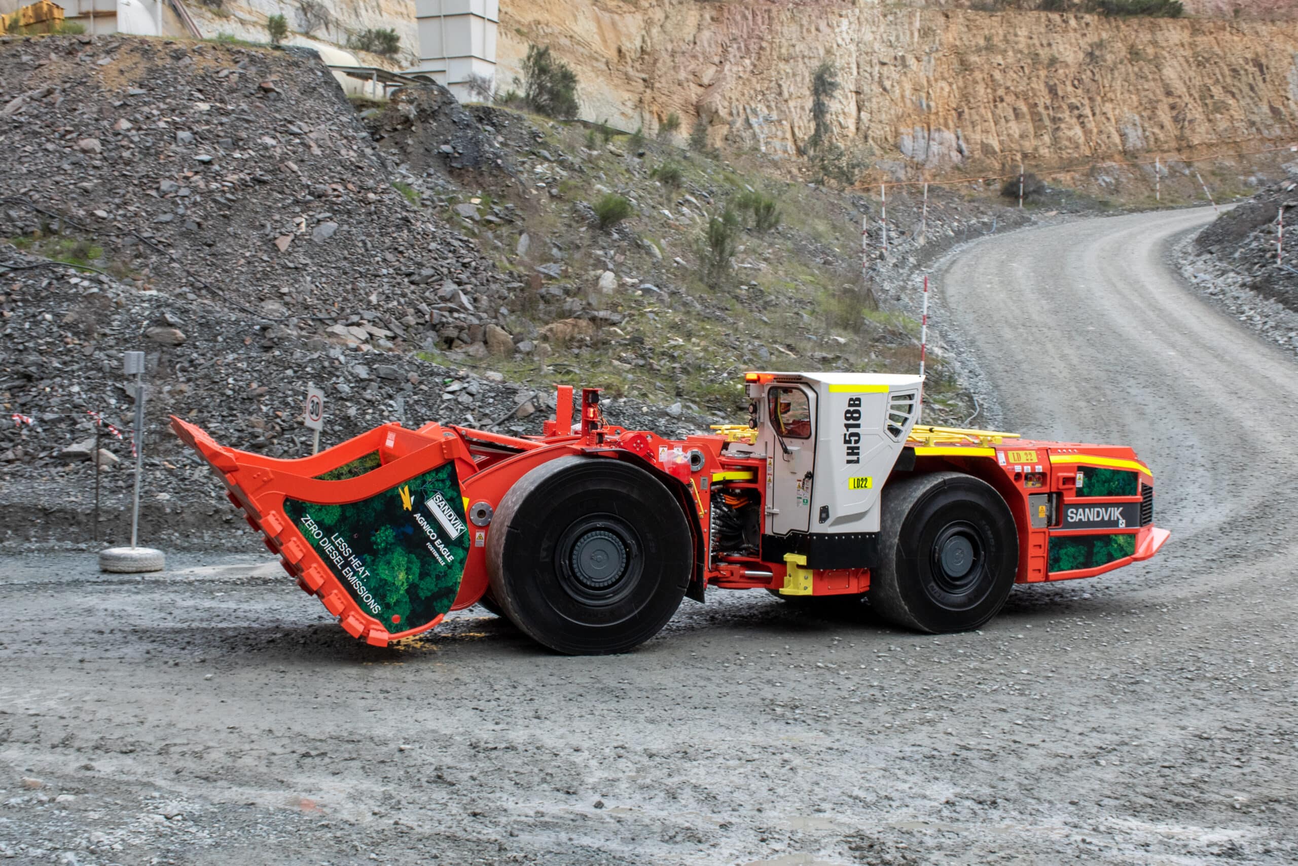 Agnico Eagle to trial Sandvik BEV loader - Australian Mining
