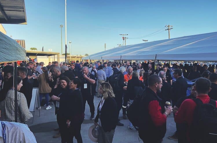 Networking drinks are among the most important opportunities to connect at QME. Image: Prime Creative Media