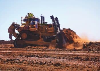 Caterpillar D11 dozers are among the assets being deployed for the project. Image: National Group