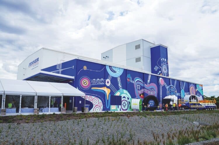K-MIX Materials Innovation Hub in Kwinana, Western Australia, where Fenner is rethinking conveyor belt manufacturing through on-site innovation. Image: Fenner