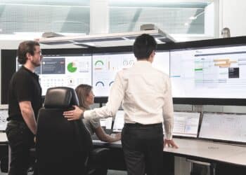 Remote operation centres are helping to make industries like mining more attractive to the next generation. Image: ABB