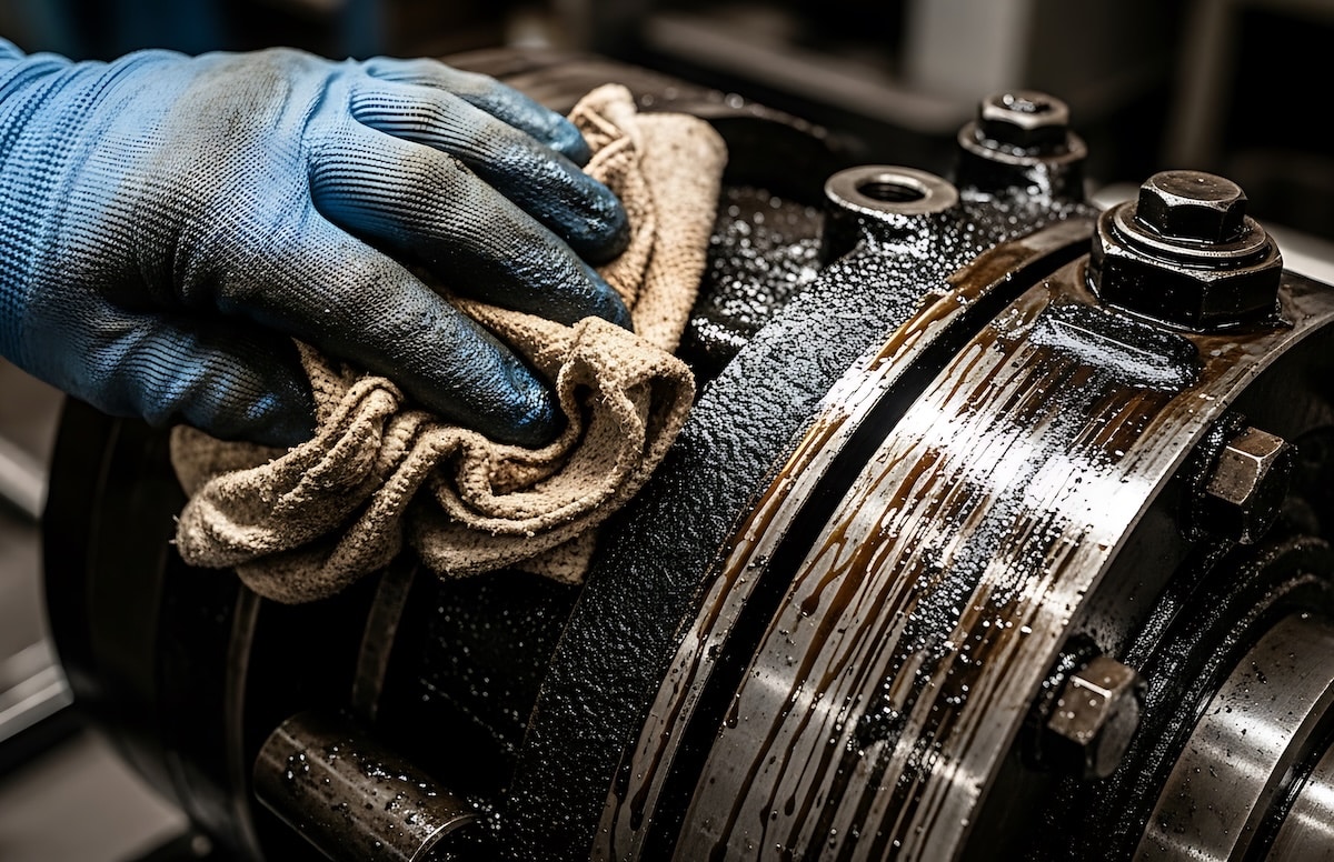 CRC Aeroclean degreaser: safer non-flammable use on live plant for mine maintainers