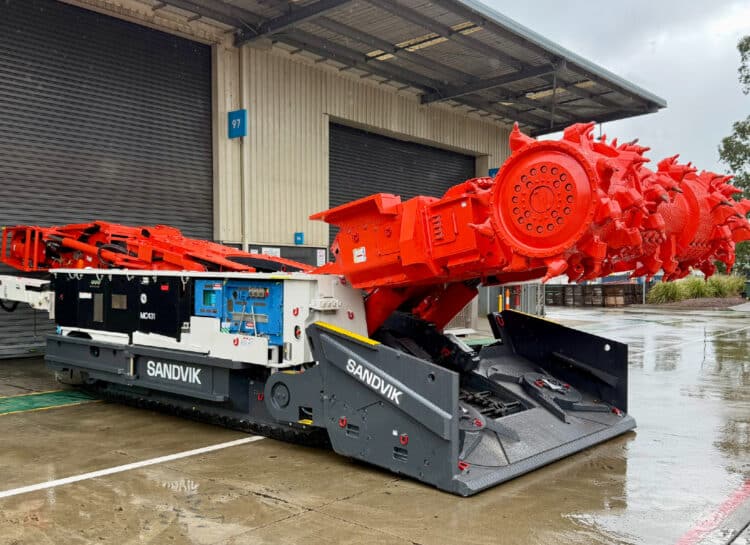 The Sandvik MC431. Image: Sandvik