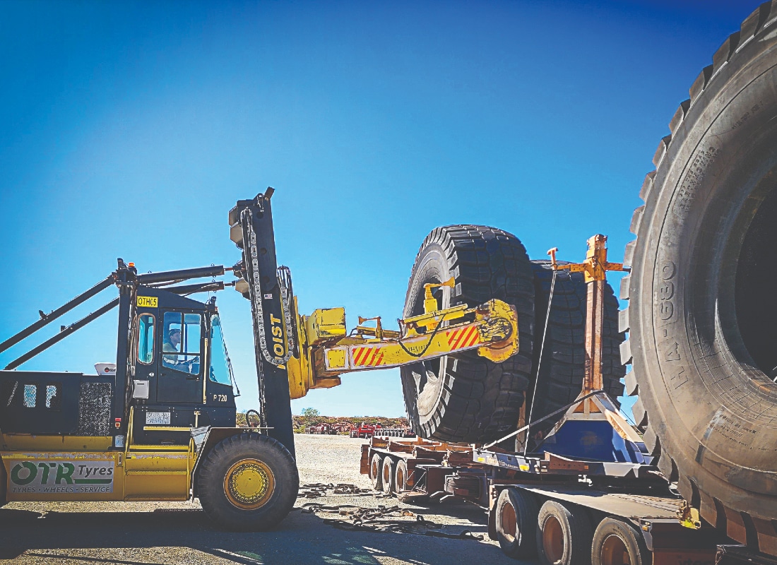 OTR Tyres’ on-site services: availability and safety gains for Australian mines