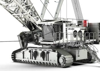 With the LMD 1200, Liebherr is launching a machine specially developed for the extraction of raw materials in demanding mining applications. Image: Liebherr