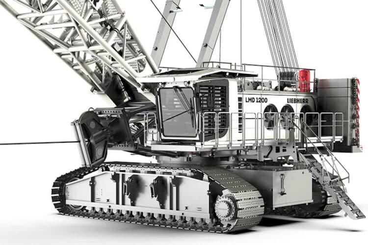 With the LMD 1200, Liebherr is launching a machine specially developed for the extraction of raw materials in demanding mining applications. Image: Liebherr