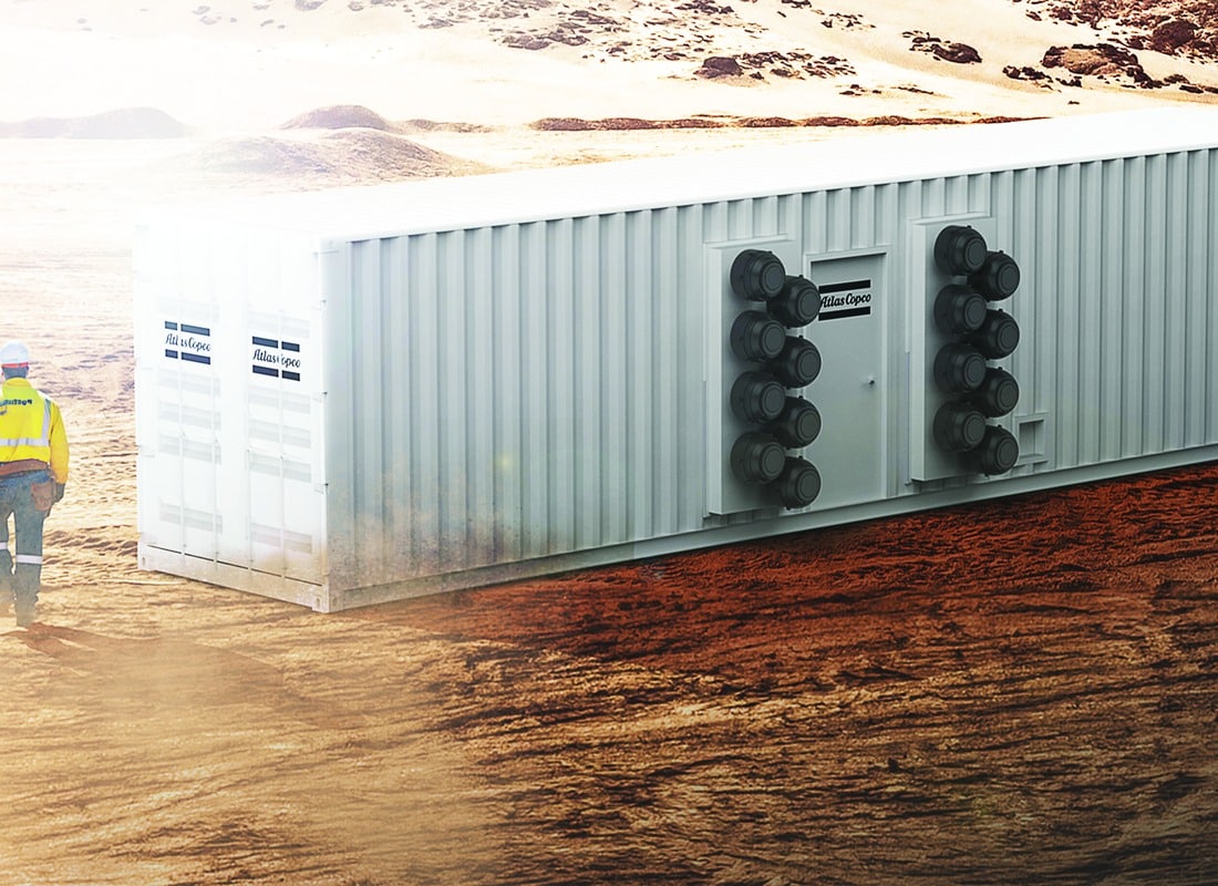 Atlas Copco AIRCUBE modular compressor rooms: schedule and capex lens for mines