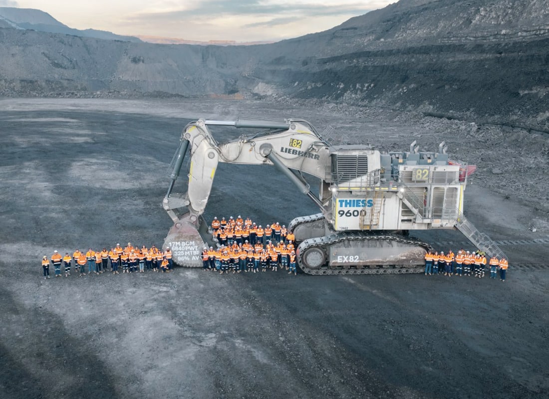 Thiess excavator world record at Mount Pleasant: productivity benchmarks for mine planners